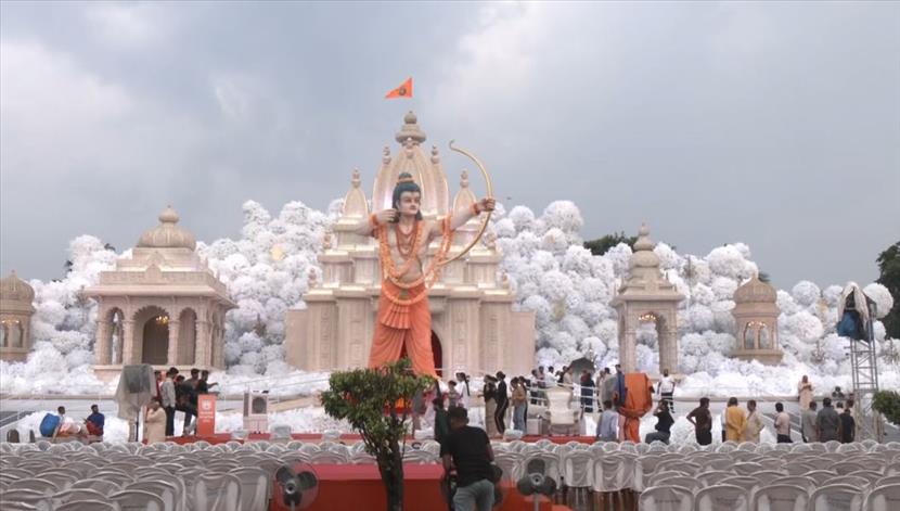 Kolkata's Salt Lake Sanskritik Sansad organises first Durga Puja with 'Ram Ki Ayodhya' theme